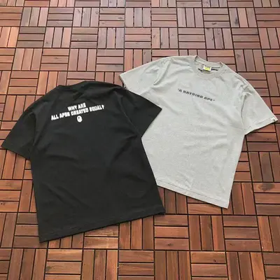 ￥~109 BAPE T-SHIRT 55012636 (im 180CM 68KG iwear size L in the photo)