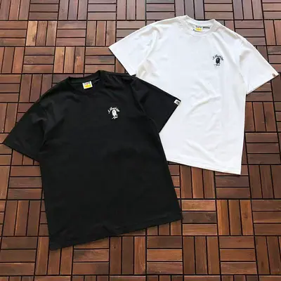 ¥~109 BAPE T-SHIRT 55012616 (im 180CM 68KG iwear size L in the photo)