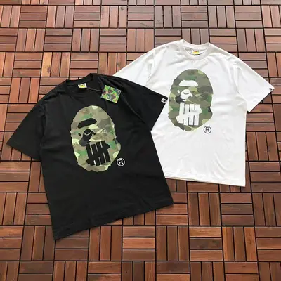 ¥~109 BAPE & UNDEFEATED T-SHIRT 55012604 (im 180CM 68KG iwear size L in the photo)