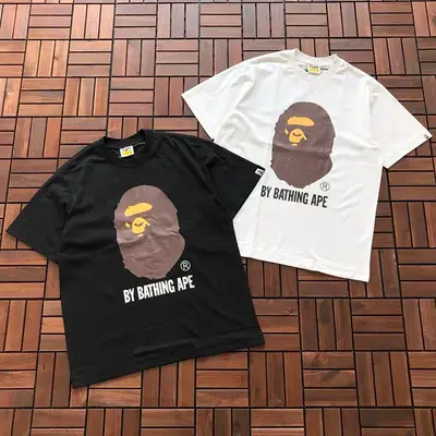 ¥~109 BAPE T-SHIRT 55012610 (im 180CM 68KG iwear size L in the photo)