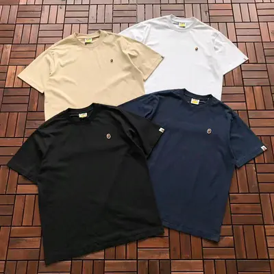 ¥~109 BAPE T-SHIRT 55012605 (im 180CM 68KG iwear size L in the photo)