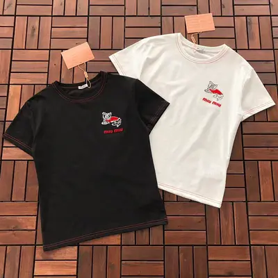 ￥~129 M🔥U M🔥U T-SHIRT WOMAN 66012706