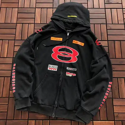 ￥~215 B🔥L🔥🔥🔥IA🔥A HOODIE 77012925 (im 180CM 68KG iwear size M in the photo)
