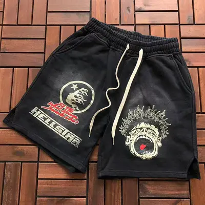 ￥~129 HELLSTAR SHORTS 55012986 (im 176CM 58KG iwear size S in the photo)