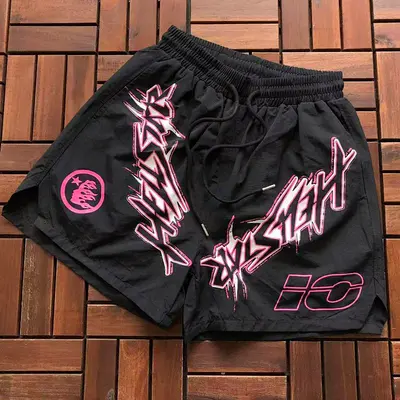 ￥~115 HELLSTAR SHORTS 55012985 (im 176CM 58KG iwear size S in the photo)
