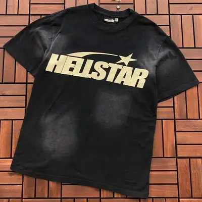 ￥~109 HELLSTAR T-SHIRT 55012975 (im 185CM 80KG iwear size S in the photo)