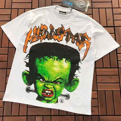 ￥~95 HELLSTAR T-SHIRT 55012966 (im 185CM 80KG iwear size S in the photo)
