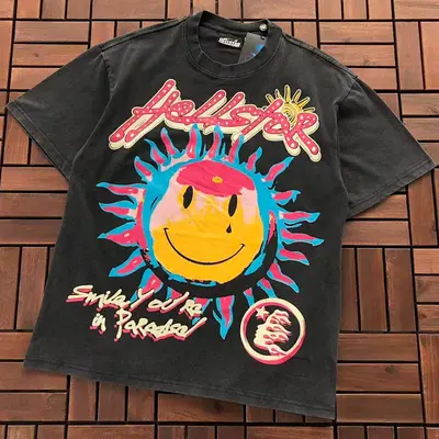 ￥~109 HELLSTAR T-SHIRT 55012962 (im 185CM 80KG iwear size S in the photo)
