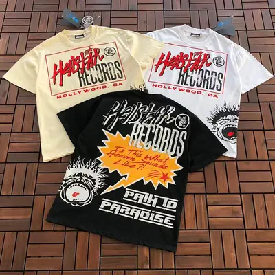 ￥~95 HELLSTAR T-SHIRT 55012960 (im 185CM 80KG iwear size S in the photo)
