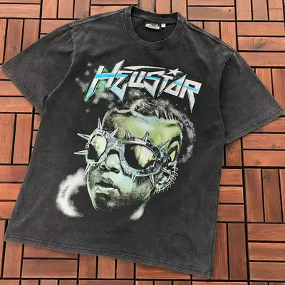 ￥~109 HELLSTAR T-SHIRT 55012925 (im 185CM 80KG iwear size S in the photo)