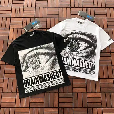 ￥~95 HELLSTAR T-SHIRT 55012923 (im 185CM 80KG iwear size S in the photo)