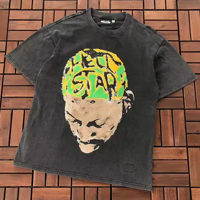 ￥~109 HELLSTAR T-SHIRT 55012906 (im 185CM 80KG iwear size S in the photo)
