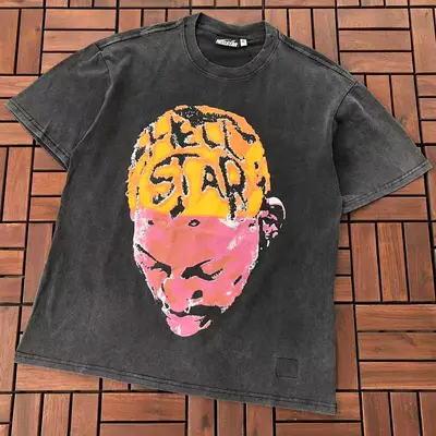 ￥~109 HELLSTAR T-SHIRT 55012905 (im 185CM 80KG iwear size S in the photo)