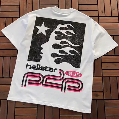 ￥~95 HELLSTAR T-SHIRT 55012959 (im 185CM 80KG iwear size S in the photo)