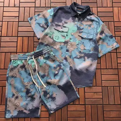 ￥~229 L🔥T-SHIRT SHIRT SHORTS 77013020 (im 176CM 58KG iwear size L in the photo)