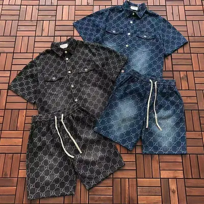 ￥~219 G🔥C🔥I T-SHIRT SHIRT SHORTS JEANS 77013018 (im 176CM 58KG iwear size L in the photo)