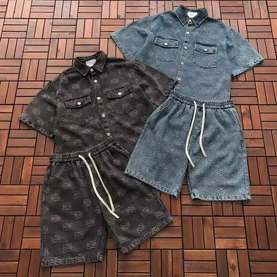 ¥~219 L🔥E🔥🔥T-SHIRT SHIRT SHORTS JEANS 77013016 (im 176CM 58KG iwear size L in the photo)