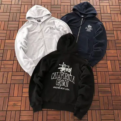 ¥~229 ST🔥S🔥Y HOODIE FLEECE 55013030 (im 176CM 58KG iwear size XL in the photo)