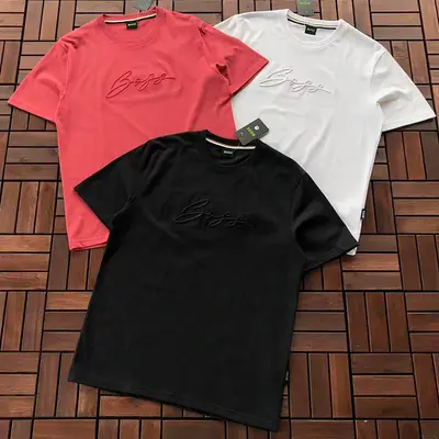 ￥~129 H🔥G🔥 B🔥🔥S T-SHIRT 66013128 (im 185CM 70KG iwear size L in the photo)