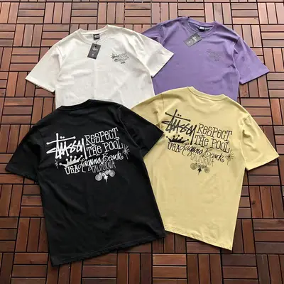 ￥~129 ST🔥S🔥Y T-SHIRT 66013104 (im 185CM 70KG iwear size S in the photo)