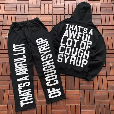 TOP¥~219 PANTS¥~219 TH🔥T'S A AW🔥UL L🔥T OF C.. HOODIE TROUSERS 55020175