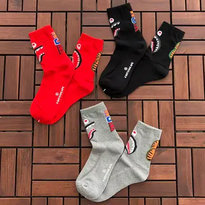 ¥~66 BAPE SOCKS 55020163
