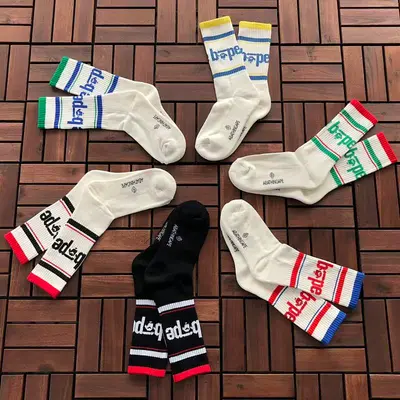¥~66 BAPE SOCKS 55020137