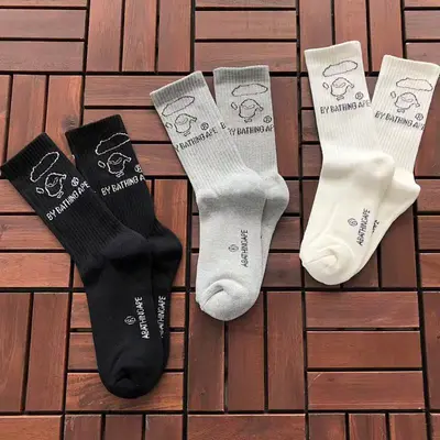 ¥~66 BAPE SOCKS 55020126