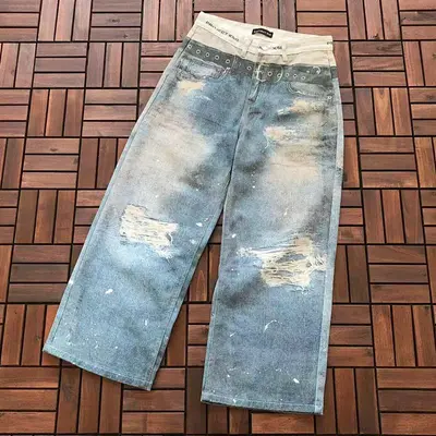 ¥~169 PROJECT G/R JEANS 77020119 (im 180CM 68KG iwear size 2 in the photo)