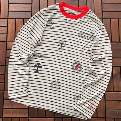 ¥~125 CH🔥OM🔥 HE🔥RTS LONG-SLEEVE 55020341