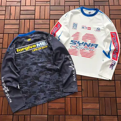 ¥~129 SYNA LONG-SLEEVE 55020331 (im 180CM 68KG iwear size S in the photo)