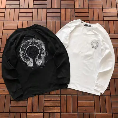 ¥~ 139 CH🔥OM🔥 HE🔥RTS LONG-SLEEVE 55020327 (im 176CM 58KG iwear size S in the photo)