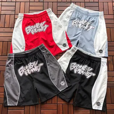 ¥~119 BROKEN PLANET SHORTS 55020563 (im 176CM 58KG iwear size L in the photo)