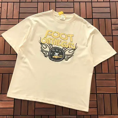 ￥~95 BROKEN PLANET T-SHIRT 55020556 (im 185CM 80KG iwear size S in the photo)