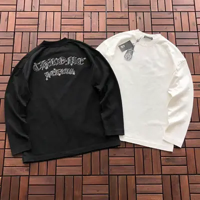 ￥~179 CH🔥OM🔥 HE🔥RTS LONG-SLEEVE 77020506 (im 185CM 80KG iwear size XS in the photo)