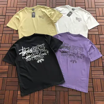￥~89 ST🔥S🔥Y T-SHIRT 66020506 (im 185CM 80KG iwear size M in the photo)