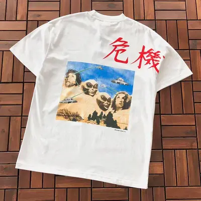 ￥~109 SAINT MICHAEL T-SHIRT 55020528 (im 176CM 58KG iwear size S in the photo)