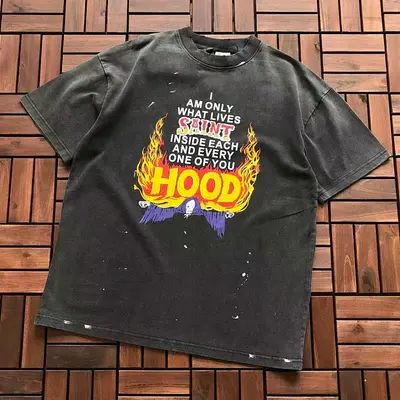 ￥~115 SAINT MICHAEL & NEIGHBORHOOD T-SHIRT 55020503 (im 176CM 58KG iwear size S in the photo)