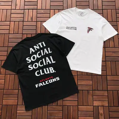 ¥~85 ANTI SOCIAL SOCIAL CLUB T-SHIRT 55020636 (im 185CM 70KG iwear size L in the photo)