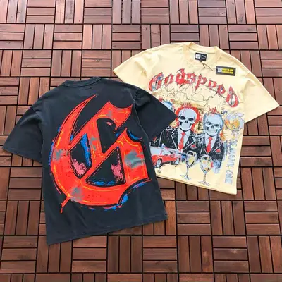 ¥~ 109 GODSPEED T-SHIRT 55020630 (im 185CM 80KG iwear size S in the photo)