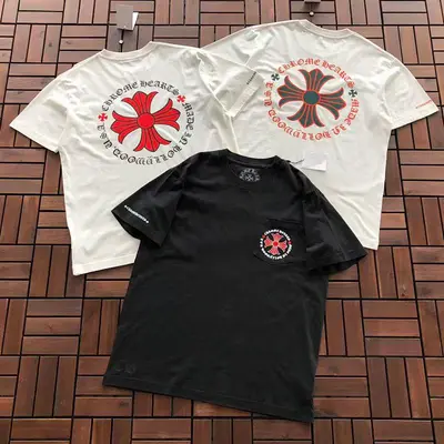 ¥~109 CH🔥OM🔥 HE🔥RTS T-SHIRT 55022537 (im 180CM 68KG iwear size S in the photo)