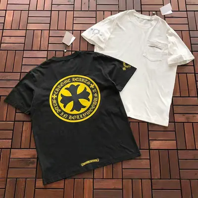 ¥~109 CH🔥OM🔥 HE🔥RTS T-SHIRT 55022534 (im 180CM 68KG iwear size S in the photo)