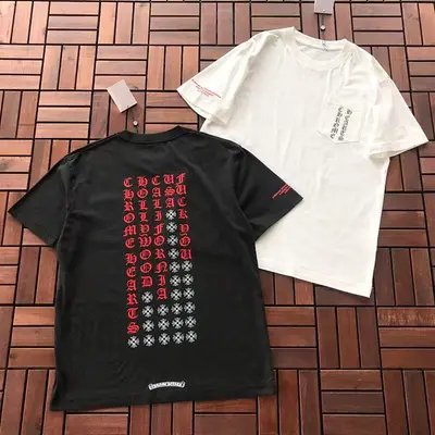 ¥~109 CH🔥OM🔥 HE🔥RTS T-SHIRT 55022530 (im 180CM 68KG iwear size S in the photo)
