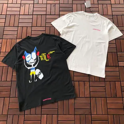 ￥~109 CH🔥OM🔥 HE🔥RTS T-SHIRT 55022515 (im 180CM 68KG iwear size S in the photo)