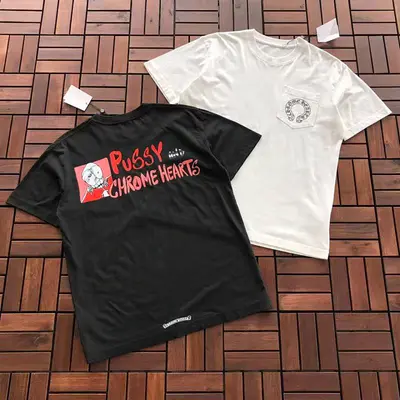 ￥~109 CH🔥OM🔥 HE🔥RTS T-SHIRT 55022511 (im 180CM 68KG iwear size S in the photo)