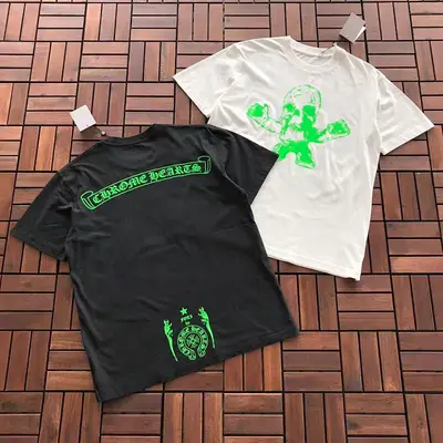￥~95 CH🔥OM🔥 HE🔥RTS T-SHIRT 55022682 (im 185CM 80KG iwear size M in the photo)