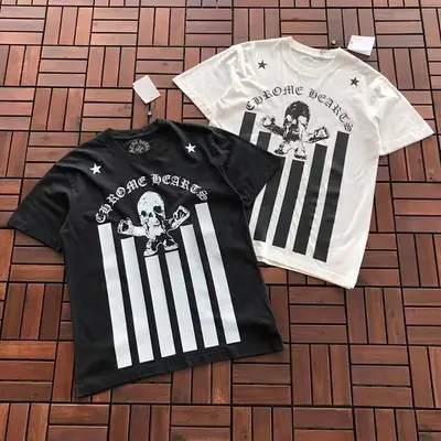 ￥~109 CH🔥OM🔥 HE🔥RTS T-SHIRT 55022507 (im 180CM 68KG iwear size S in the photo)