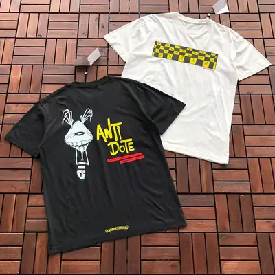 ￥~109 CH🔥OM🔥 HE🔥RTS T-SHIRT 55022503 (im 180CM 68KG iwear size S in the photo)