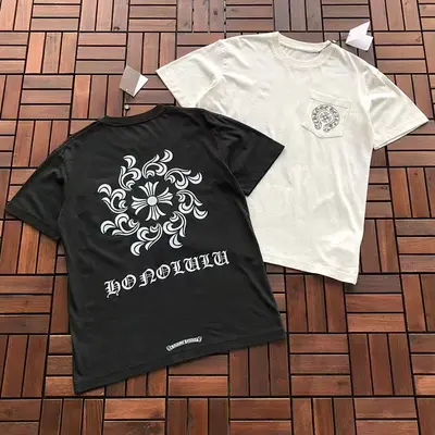 ￥~109 CH🔥OM🔥 HE🔥RTS T-SHIRT 55022502 (im 180CM 68KG iwear size S in the photo)