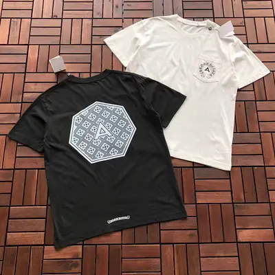 ￥~109 CH🔥OM🔥 HE🔥RTS T-SHIRT 55022501 (im 180CM 68KG iwear size S in the photo)